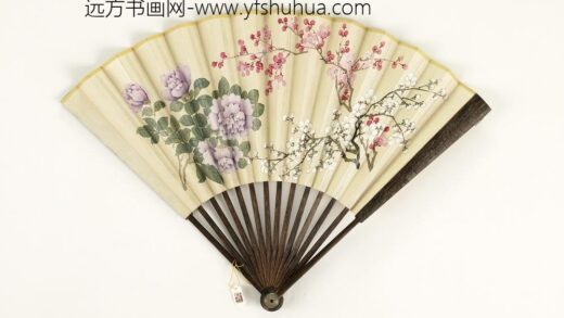 清人花卉成扇 1.jpg