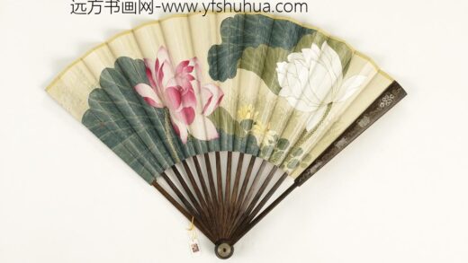 清人花卉成扇 1.jpg