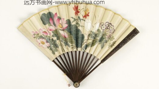 清人花卉成扇 1.jpg