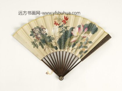 清人花卉成扇 1.jpg