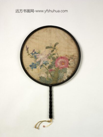 清人花卉成扇 1.jpg