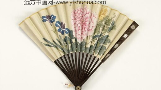 清人花卉成扇 1.jpg