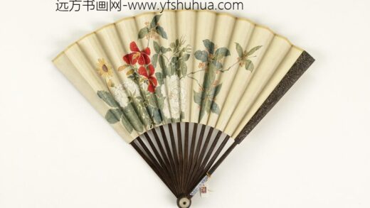 清人花卉成扇 1.jpg