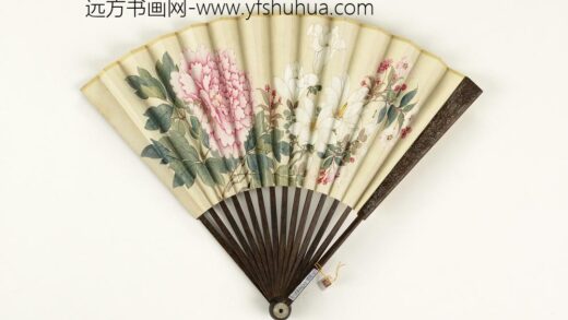 清人花卉成扇 1.jpg