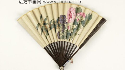 清人花卉成扇 1.jpg