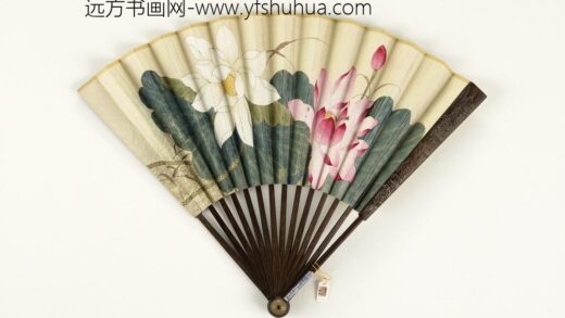 清人花卉成扇 1.jpg
