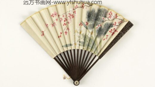 清人花卉成扇 1.jpg
