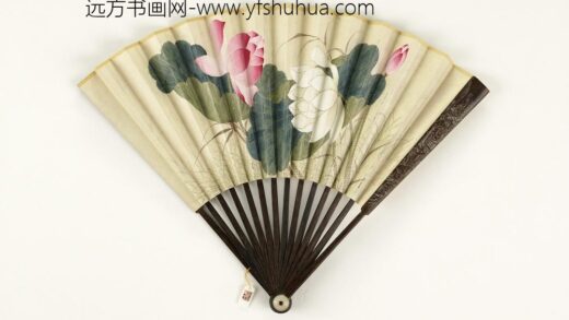 清人花卉成扇 1.jpg