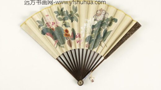 清人花卉成扇 1.jpg