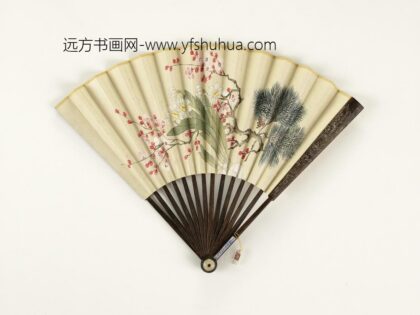 清人花卉成扇 1.jpg