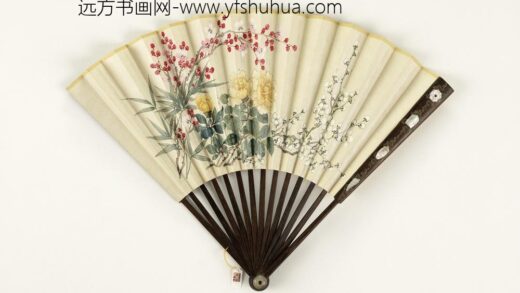 清人花卉成扇 1.jpg