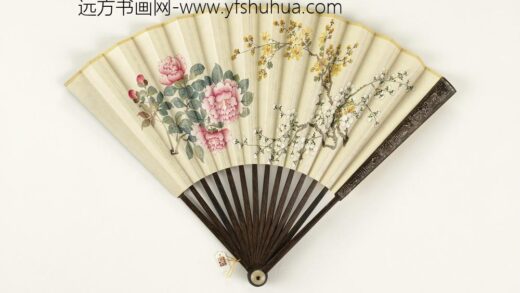 清人花卉成扇 1.jpg