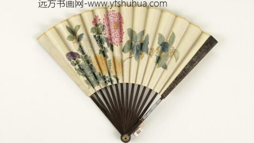 清人花卉成扇 1.jpg