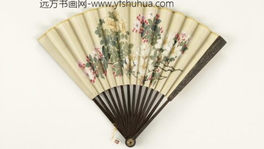 清人花卉成扇 1.jpg