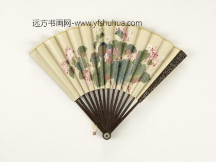 清人花卉成扇 1.jpg