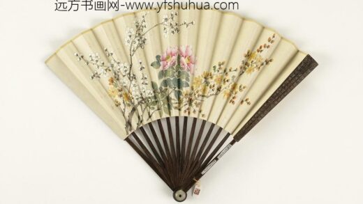 清人花卉成扇 1.jpg