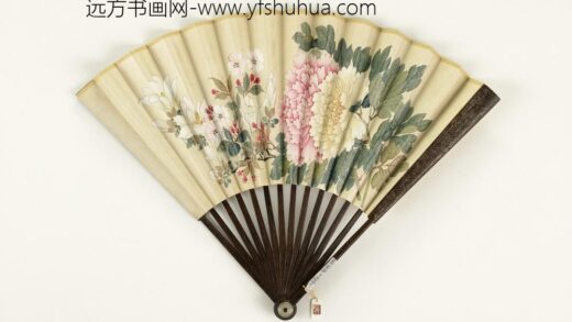 清人花卉成扇 1.jpg