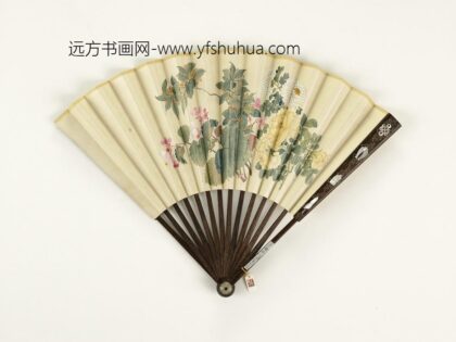 清人花卉成扇 1.jpg