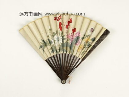 清人花卉成扇 1.jpg