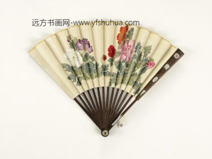 清人花卉成扇 1.jpg