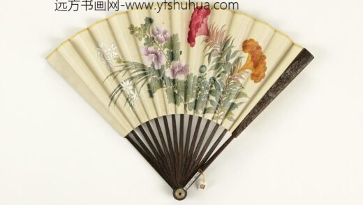 清人花卉成扇 1.jpg