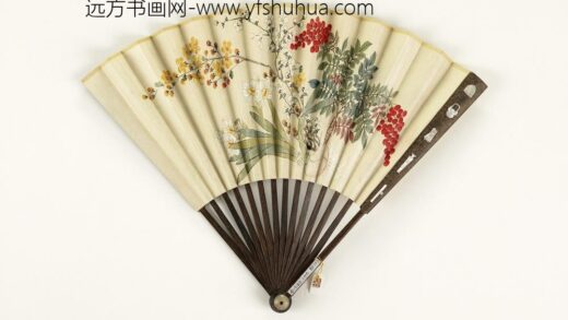 清人花卉成扇 1.jpg