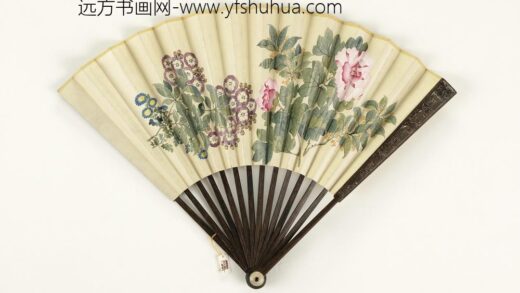 清人花卉成扇 1.jpg