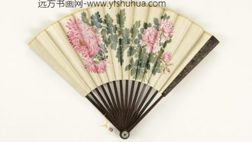 清人花卉成扇 1.jpg