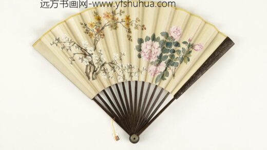 清人花卉成扇 1.jpg