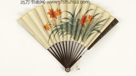 清人花卉成扇 1.jpg