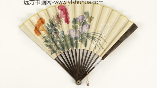 清人花卉成扇 1.jpg