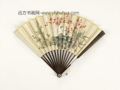 清人花卉成扇 1.jpg