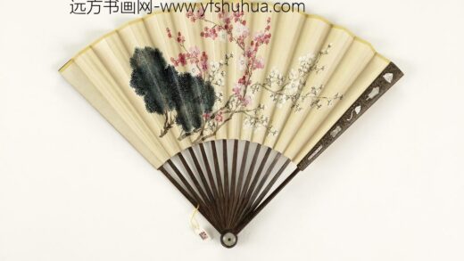 清人花卉成扇 1.jpg