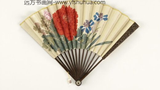 清人花卉成扇 1.jpg