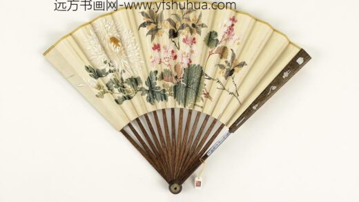 清人花卉成扇 1.jpg