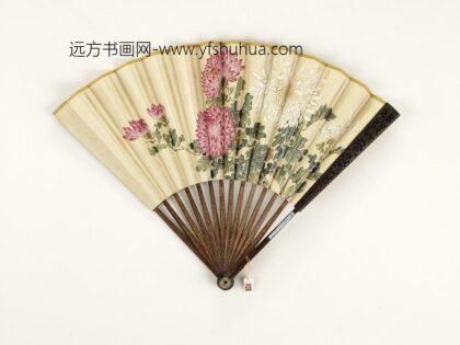 清人花卉成扇 1.jpg