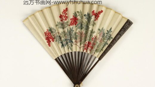 清人花卉成扇 1.jpg