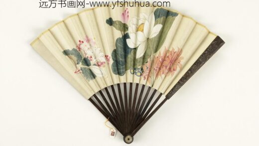 清人花卉成扇 1.jpg