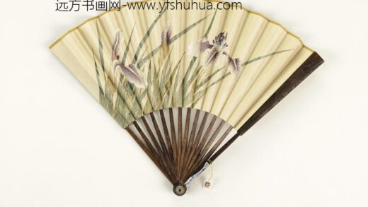 清人花卉成扇 1.jpg