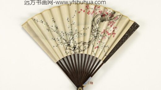 清人花卉成扇 1.jpg