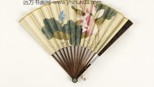 清人花卉成扇 1.jpg