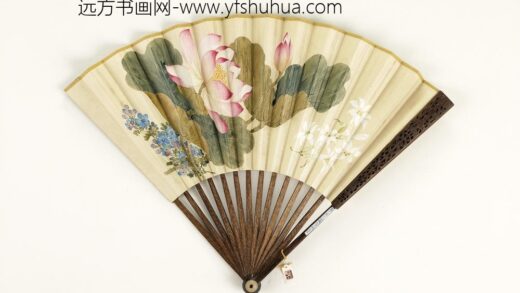 清人花卉成扇 1.jpg