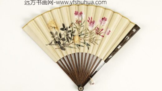 清人花卉成扇 1.jpg