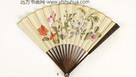 清人花卉成扇 1.jpg