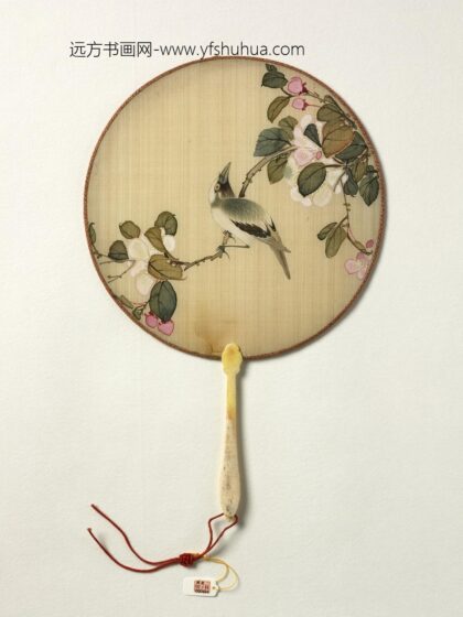 清人花鸟成扇 1.jpg