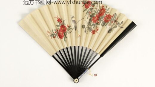 清人花鸟成扇 1.jpg