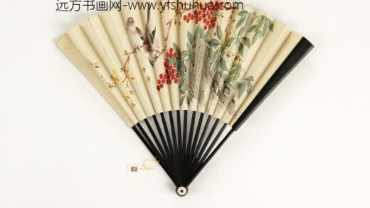 清人花鸟成扇 1.jpg
