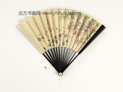 清人花鸟成扇 1.jpg