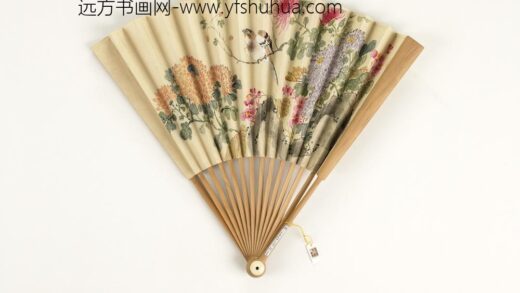 清人花鸟成扇 1.jpg