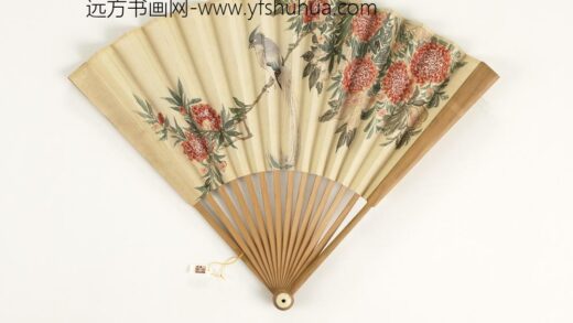 清人花鸟成扇 1.jpg